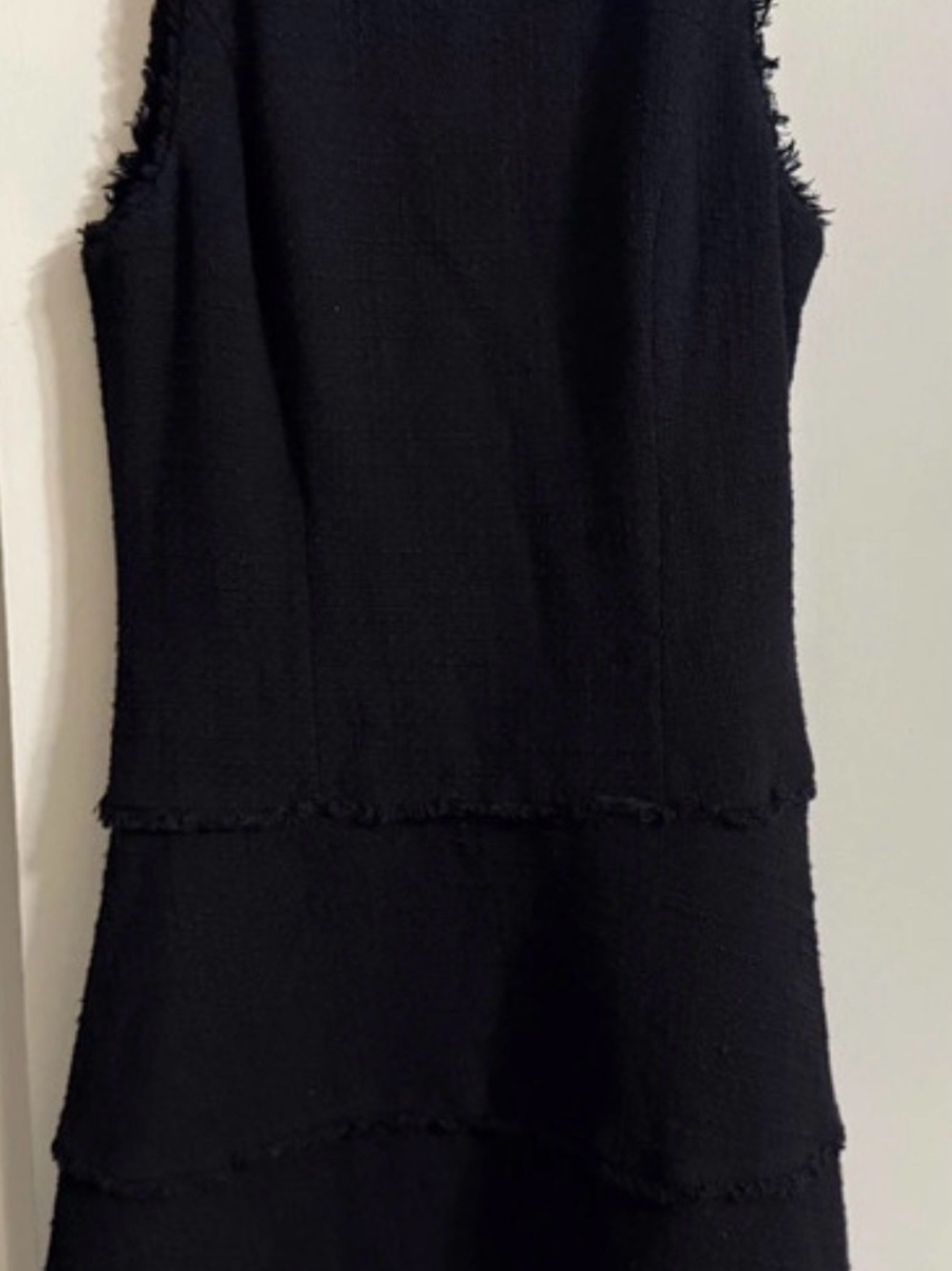 Likely women's crew neck Concealed zip dress